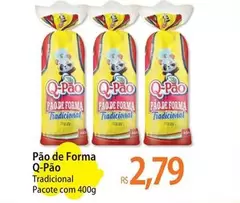 Oferta de Q-pão - Pão De Forma por R$2,79 em Atacadão