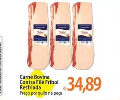 Oferta de Friboi - Carne Bovina Contra Filé por R$34,89 em Atacadão