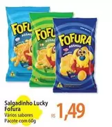 Oferta de Fofura - Salgadinho Lucky por R$1,49 em Atacadão