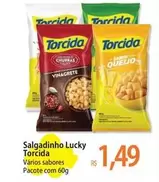 Oferta de Torcida - Salgadinho Lucky por R$1,49 em Atacadão