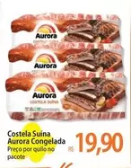 Oferta de Aurora - Costela Suína Congelada por R$19,9 em Atacadão