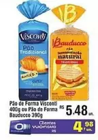 Oferta de Visconti - Pão De Forma por R$5,48 em Fort Atacadista