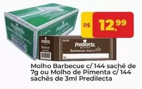 Oferta de Predilecta - Molho Barbecue Ou Molho De Pimenta por R$12,99 em Tonin Superatacado