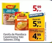 Oferta de Yoki - Farofa De Mandioca Caseirissima por R$5,99 em Tenda Atacado