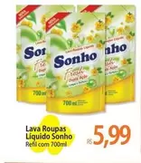 Oferta de Sonho - Lava Roupas Líquido por R$5,99 em Atacadão