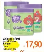 Oferta de GE - Gelatina Infantil Para Cabelo por R$17,9 em Atacadão