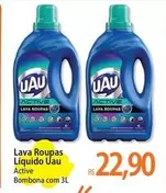 Oferta de Uau - Lava Roupas Líquido por R$22,9 em Atacadão