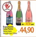 Oferta de Casa Perini - Espumante por R$44,9 em Atacadão