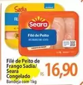 Oferta de Sadia - Filé De Peito De Frango por R$16,9 em Atacadão