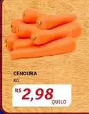 Oferta de Cenoura por R$2,98 em Assaí Atacadista