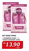 Oferta de Seda - Kit Tipos por R$13,9 em Assaí Atacadista