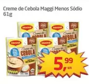 Oferta de Maggi - Creme De Cebola por R$5,99 em Tenda Atacado