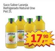 Oferta de Natural one - Suco Sabor Laranja Refrigerado por R$17,9 em Tenda Atacado