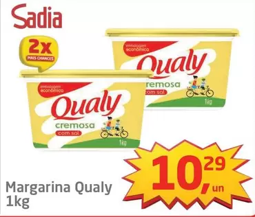 Oferta de Qualy - Margarina por R$10,29 em Tenda Atacado