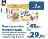 Oferta de Massa -  Grano Duro por R$29,98 em Sam's Club