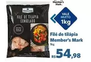 Oferta de Member's Mark - Filé De Tilápia por R$54,98 em Sam's Club