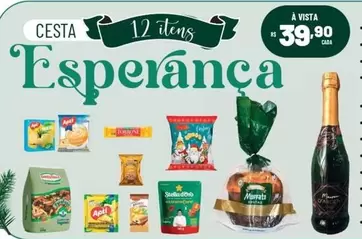 Oferta de Stella - Cesta 12 Filos em Super Muffato