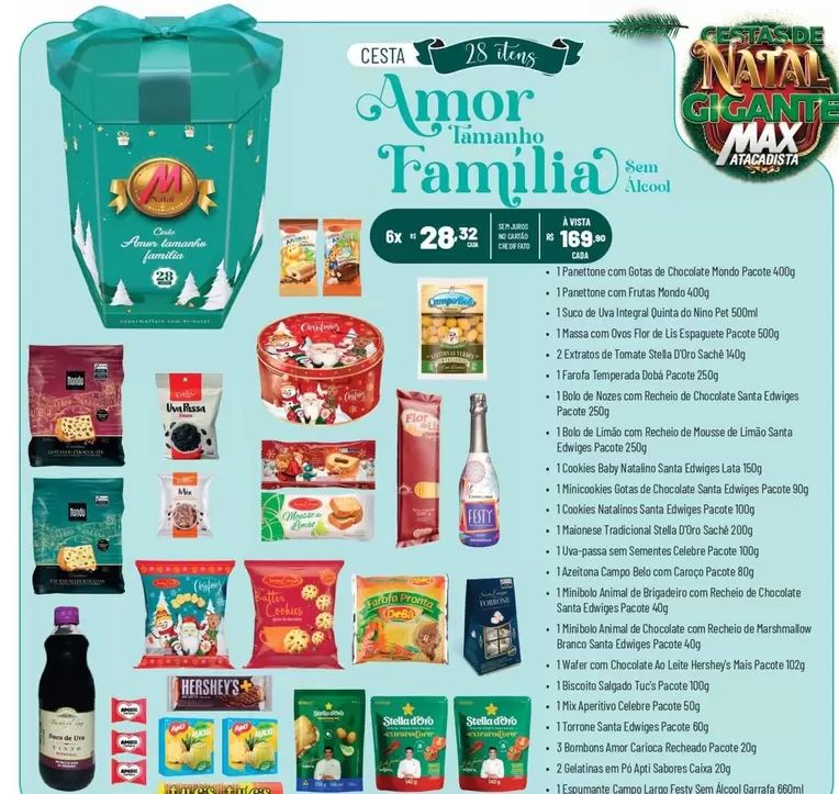 Oferta de Mix - Cesta As Llots em Max Atacadista