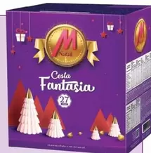 Oferta de Natal - Cesta Fantasia por R$0,99 em Max Atacadista