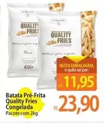 Oferta de Quality - Batata Pre-frita  Fries Congelada por R$11,95 em Atacadão