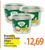 Oferta de Porto - Requeijão Cremoso  Alegre por R$12,69 em Atacadão