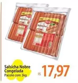 Oferta de Nobre - Salsicha Congelada por R$17,97 em Atacadão