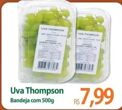 Oferta de Thompson - Uva Thompson por R$7,99 em Atacadão