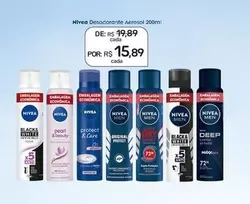 Oferta de Nivea - Desodorante Aerosol por R$15,89 em Drogal