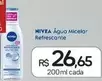 Oferta de Nivea - Água Micelar Refrescante por R$26,65 em Drogal