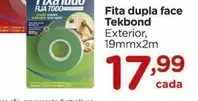 Oferta de Tekbond - Fita Dupla Face por R$17,99 em Carrefour