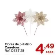 Oferta de Carrefour - Flores De Plástico por R$4,49 em Carrefour