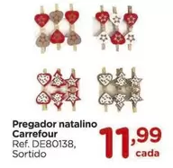 Oferta de Carrefour - Pregador Natalino por R$11,99 em Carrefour