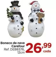 Oferta de Carrefour - Boneco De Neve por R$26,99 em Carrefour