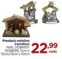 Oferta de Carrefour - Presépio Natalino por R$22,99 em Carrefour