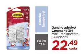 Oferta de 3M - Gancho Adesivo por R$22,49 em Carrefour