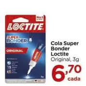 Oferta de Loctite - Cola Super Bonder por R$6,7 em Carrefour