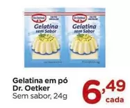 Oferta de Dr. Oetker - Gelatina Em Po por R$6,49 em Carrefour