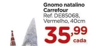 Oferta de Carrefour - Gnomo Natalino por R$35,99 em Carrefour