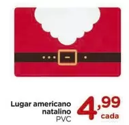 Oferta de Lugar Americano Natalino por R$4,99 em Carrefour