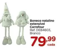 Oferta de Carrefour - Boneco Natalino por R$79,99 em Carrefour