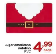 Oferta de Lugar Americano Natalino por R$4,99 em Carrefour