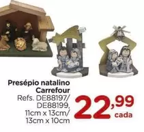 Oferta de Carrefour - Presépio Natalino por R$22,99 em Carrefour