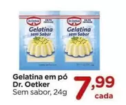 Oferta de Dr. Oetker - Gelatina Em Pó por R$7,99 em Carrefour