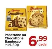 Oferta de Bauducco - Panettone Ou Chocottone por R$6,99 em Carrefour