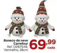 Oferta de Carrefour - Boneco De Neve por R$69,99 em Carrefour