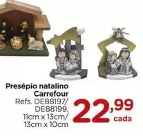 Oferta de Carrefour - Presépio Natalino por R$22,99 em Carrefour