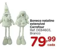 Oferta de Carrefour - Boneco Natalino por R$79,99 em Carrefour