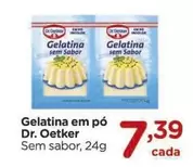 Oferta de Dr. Oetker - Gelatina Em Po por R$7,39 em Carrefour