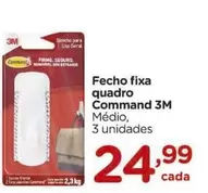 Oferta de 3M - Fecho Fixa Command por R$24,99 em Carrefour