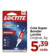 Oferta de Loctite - Cola Super Bonder por R$5,39 em Carrefour